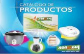 Catálogo de productos MÁS