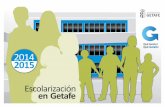 Escolarización en Getafe 2014-2015