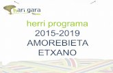 Ari gara - herri programa 2015-2019 Amorebieta Etxano