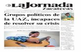 La Jornada Zacatecas, jueves 30 de abril del 2015