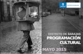 Programación Cultural Barajas (mayo 2015)