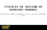 Conferencia prensa fiscalía derechos humanos 06 05 2015