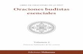 Oraciones budistas esenciales. Volumen 2. Prácticas habituales de los centros