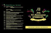 Programa aniversario Instituto Stendhal 2015