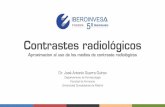 Aproximación al uso de los medios de contraste radiológicos