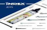Cuadríptico Gama INDEX Fixing Systems 2015 ES/EN/FR