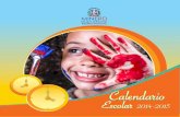 Calendario escolar curso 14/15 del Conservatorio Nacional de República Dominicana