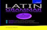 Latin grammar LINGUISTICA LENGUAJE GRAMATICA HISTORIA