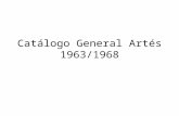 Catálogo general artés 1963