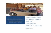 Informe de rendición de cuentas período junio 2014 a mayo de 2015