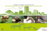 Política pública distrital de protección y bienestar animal