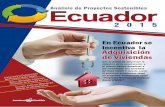 Análisis de Proyectos Sostenibles Ecuador 2015