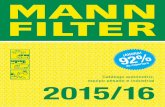 Catálogo MANN FILTER 2015/16