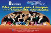 Programa Un Paseo por Europa con la Camerata Bariloche - Temporada 2015