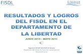 Rendición de Cuentas FISDL 2015 - depto La Libertad