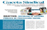 247 Gaceta Sindical. El sistema de protección social en España