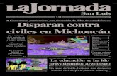 Disparan contra civiles en Michoacán