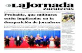 La Jornada Zacatecas, lunes 20 de julio del 2015