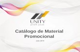 Catálogo de Material Promocional Unity Profit Plus 2015