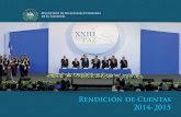 Rendición de Cuentas 2014-2015