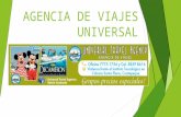 Agencia de viajes universal presentacion