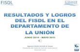 Rendición de Cuentas FISDL 2015 - depto La Unión
