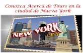 Obtener más detalles acerca de tours en la ciudad de nueva york