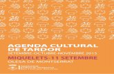Agenda cultural de tardor 2015 a Olesa de Montserrat