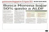 Busca Morena bajar 50% gasto a ALDF| Qitarán seguro médico a diputados