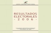 Resultados Elecciones 2006