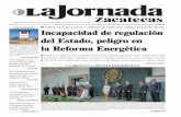 La Jornada Zacatecas, viernes 28 de agosto del 2015