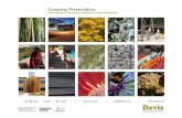Davis landscape architecture company presentation 2015