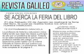 Revista Galileo Galilei - Septiembre 2015
