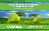 Plan de accion ambiental  FUCAC 2015