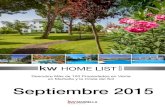 KW HOME LIST  (septiembre 2015)