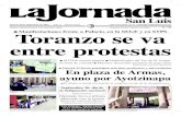 Toranzo se va entre protestas