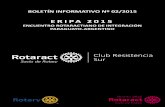 ERIPA 2015 - Boletín Informativo Nº 2