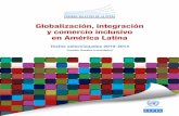 Globalización, integración y comercio inclusivo en América Latina.