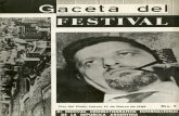 3º Festival - Gaceta Día 9 - 17 de Marzo de 1960