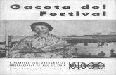 6º Festival - Gaceta Día 6 - 19 de marzo de 1963