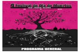 Programa 4to Festival Día de Muertos
