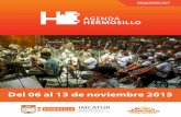 Agenda Hermosillo del 06 al 13 de noviembre