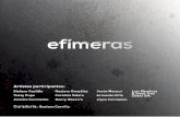 Catálogo "Efímeras"