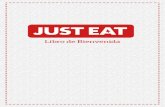 Libro de bienvenida de JUST EAT