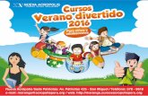 Verano Divertido 2016 - Cursos para niños y adolescentes (de 5 a 15 años)