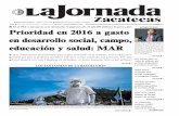 La Jornada Zacatecas, sábado 21 de noviembre de 2015