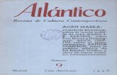 Atlántico : Revista de Cultura Contemporánea Num 9 1958