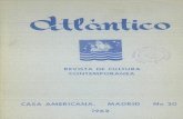 Atlántico : Revista de Cultura Contemporánea Num 20 1962