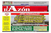Diario La Razón miércoles 25 de noviembre
