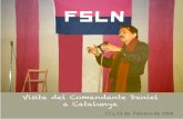 Visita Comandante Daniel Ortega a Catalunya, 1994. Crónica gráfica y documental